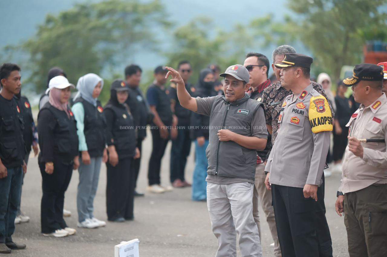 Apel Siaga Pengawasan Kampanye, jadi bentuk keseriusan Bawaslu morut hadapi Pemilu 2024.