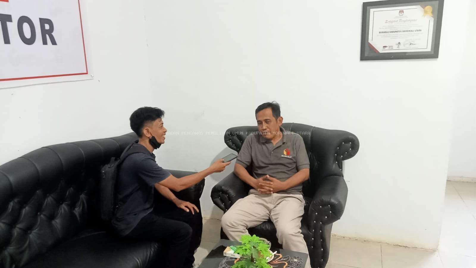 Ketua Bawaslu Sosialisasikan Layanan JDIH Melalui Media Online