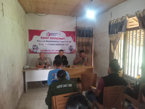 Anggota Bawaslu Kabupaten dan Panwaslu Kecamatan