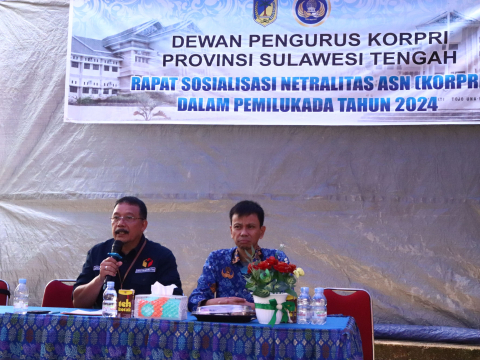 Pemaparan Materi Anggota Bawaslu Morowali Utara