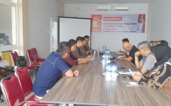 Rapat Koordinasi antara Bawaslu, Kepolisian dan Kejaksaan