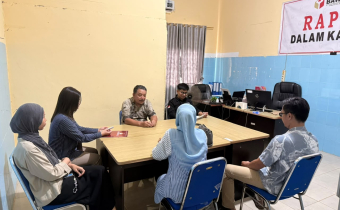 Bawaslu Morowali utara menerima kunjungan kerja KPU Morowali Utara